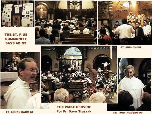 Fr. Dave Staszak OP: Wake Service