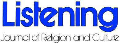 LISTENING: Journal of Religion and Culture